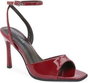Berness Rhode Ankle Strap Stiletto Sandal in Wine at Nordstrom Rack, Size 5.5