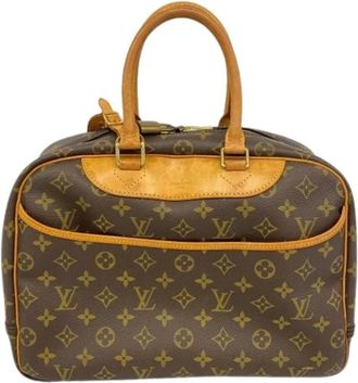 Louis Vuitton Pre-owned Handbags, female, Brown, Size: ONE SIZE Pre-owned Vintage Canvas Handbag