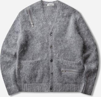 Undercover Men s Zipped Cardigan Grey