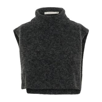 Gestuz Dames, Truien, Grijs, Maat: ONE Size