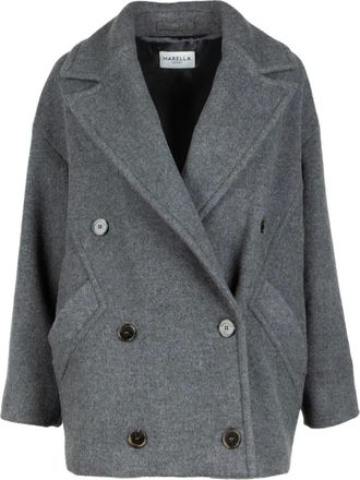 Marella Jas met knopen - Grijs