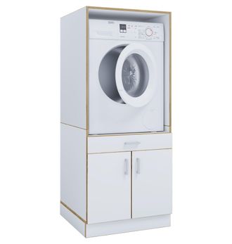 VCM Mueble Para Lavadora Rislo Cl Xl 162x67x48 - Vcm