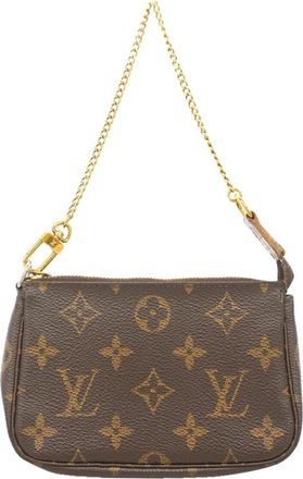 Louis Vuitton Brown Pouch (Pre-Owned)