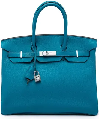Herm&egrave;s Pre-owned Hermes Clemence Birkin Retourne 35 Satchel Ladies DNKKQMTXP0RMGT5F