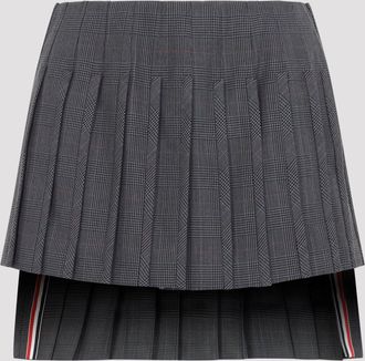 Thom Browne laagbouw mini smalle plooirok