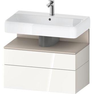 Duravit Qatego Mueble Bajo Lavabo, 1 Extra&iacute;ble Y 1 Caj&oacute;n, - Duravit