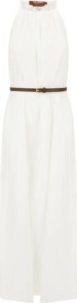 Max Mara Abiti - Dames - Maxi kleedjes - Wit - M - Kleedjes