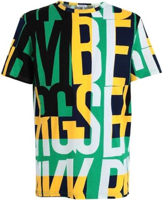 Dirk Bikkembergs T-shirt - Heren - T-shirts - Veelkleurig - S - Tops