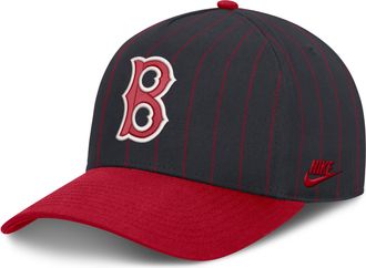 Nike Boston Red Sox Cooperstown Rise Nike Mens MLB A-Frame Adjustable Hat in Blue | NB1D19N4R36-JC9