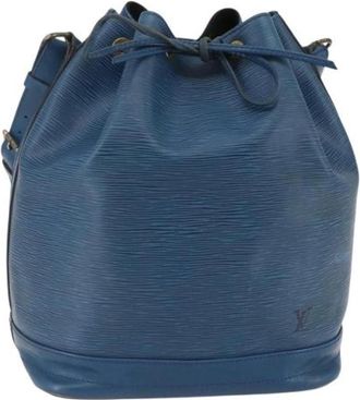 Louis Vuitton Pre-owned Bucket Bags, female, Blue, Size: ONE SIZE Pre-owned Vintage Bucket Bag