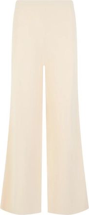 Max Mara Palazzo Broek - Dames - Wijde Broeken - Beige - S - Broeken