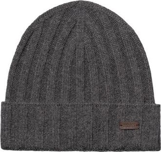 Eton Cashmere Beanie in Dark Grey at Nordstrom