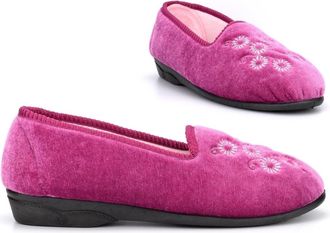 Generic Ladies Carpet Slippers Size 6 Womens Carpet Slippers Size 5 Slip On Slipper Ladies Slip On Slipper Sizes 3-8 Heather 3 UK