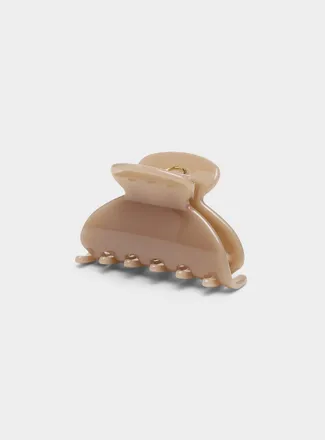 Simons Small translucent half-moon clip