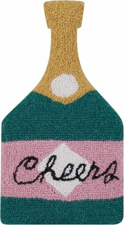 Peking Handicraft Cheers Hook Pillow In Green
