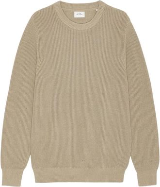 Les Deux Truien & Vesten, Heren, Beige, M, Wol, Globe Ronde Hals Trui