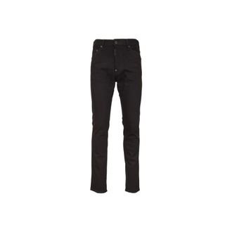 Dsquared2 Heren, Jeans, Zwart, Maat: L Katoen