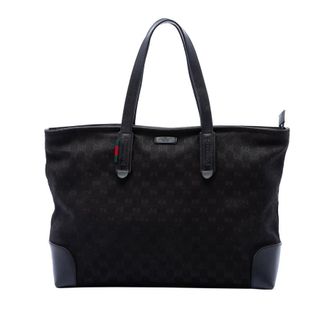 Gucci Pre-owned Gucci GG Canvas Web Tote Ladies J4Z4RAE7W9XV5VNX