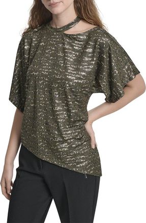 DKNY Dkny Asymmetrical Top