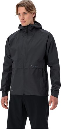 Vaude Regenjacke VAUDE MENS LOAMER RAIN JACKET, Herren, Gr. XXL, schwarz, Obermaterial: 100% Polyester, normal, Jacken Regenjacke, Wasserdicht