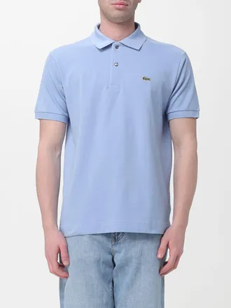 Lacoste Polo Shirt Men color Gnawed Blue
