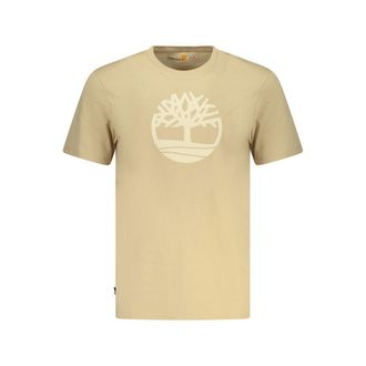 Timberland Beige Katoenen Overhemden voor Mannen
