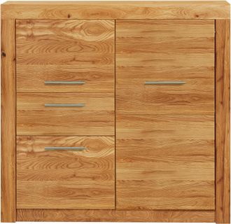 Möbel Vogl Kommode »Toronto« in 2 Breiten, teilmassiv, Rahmenoptik, Made in Germany