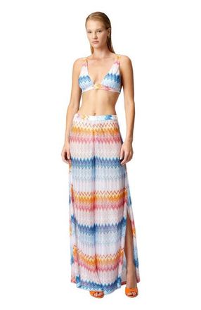 Missoni Classic Trousers In A Viscose Blend Zig Zag Lam&eacute; in Multicoloured at Nordstrom, Size 42 It