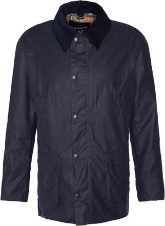 Barbour Waxed Cotton Jacket - Heren - Zomerjassen - Blauw - S - Katoen - Jassen
