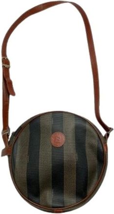 Fendi Pre-owned Cross Body Bags, female, Multicolor, Size: ONE SIZE Pre-owned Leather Cross Body Bag