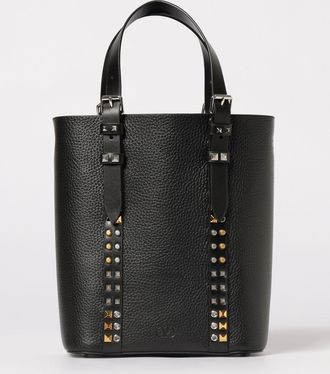 Valentino Garavani Borsa Rockstud Valentino Garavani in pelle martellata