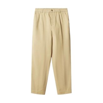 Maison Kitsun&eacute; Heren, Broeken, Beige, Maat: S