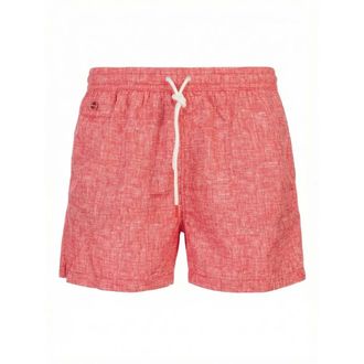 Kiton Beachwear, male, Red, Size: 2XL Short Swim Boxer