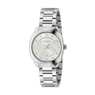 Gucci Accessoires, Dames, Grijs, ONE Size, Gg 2570 Horloge