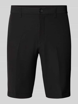 HUGO BOSS Slim Fit Chinoshorts mit G&uuml;rtelschlaufen in Black, Gr&ouml;&szlig;e 46