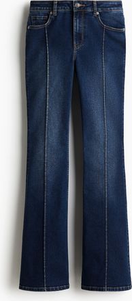 H&M Flared High Jeans - Blue