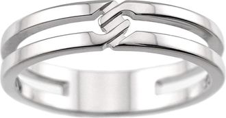 Gucci White Gold (18K) Band Ring (Pre-Owned)