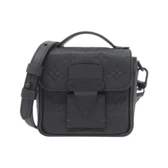 Louis Vuitton Pre-owned Taurillon Monogram Pico S Lock Schoudertas - Dames - Pre-owned - Zwart - Maat: ONE Size Leer