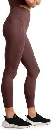 Rhone Revive Pockets 7/8 Leggings in Deep Mauve at Nordstrom Rack, Size Large