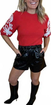 THML Clothing Cynthia Embroidered Sweater