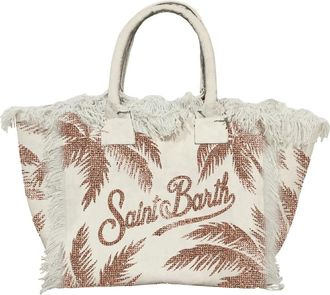 MC2 Saint Barth Tote Bags, female, White, Size: ONE SIZE Vanity Shoulder Bag
