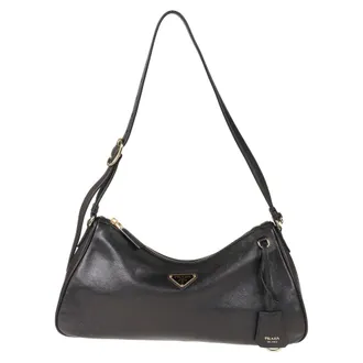 Prada Dames, Tassen, Zwart, Maat: ONE Size Leer