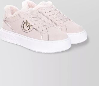 Pinko low top sneakers metallic detail