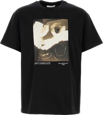 Givenchy Black Printed T-Shirt