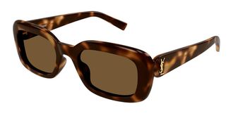 Saint Laurent SL M130 004 Womens Sunglasses Tortoiseshell Size 53 - Free RX Lenses - Free RX Lenses