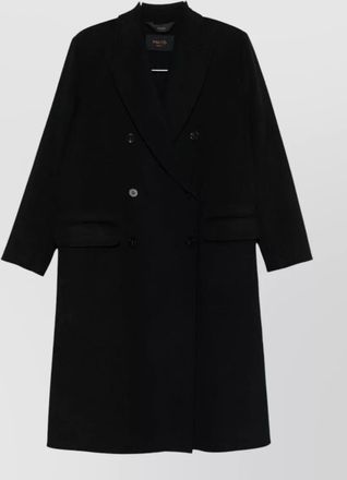 Palt&ograve; wool double-breasted coat