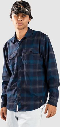 Fox Fox Survivalist Core Flannel Hemd blau