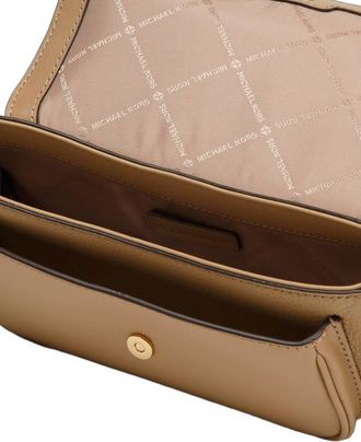 Michael Kors Womens Crossbody Bag Camel Leather Crossbody-bags