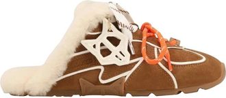 Naked Wolfe Adorn Mule - Dames - Schoenen - Bruin - Maat: 40 EU Katoen
