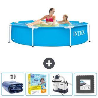 Intex Piscina Con Estructura Redonda - 244x51 Cm - 7-piezas Scb68